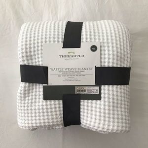 Threshold Waffle Weave Blanket